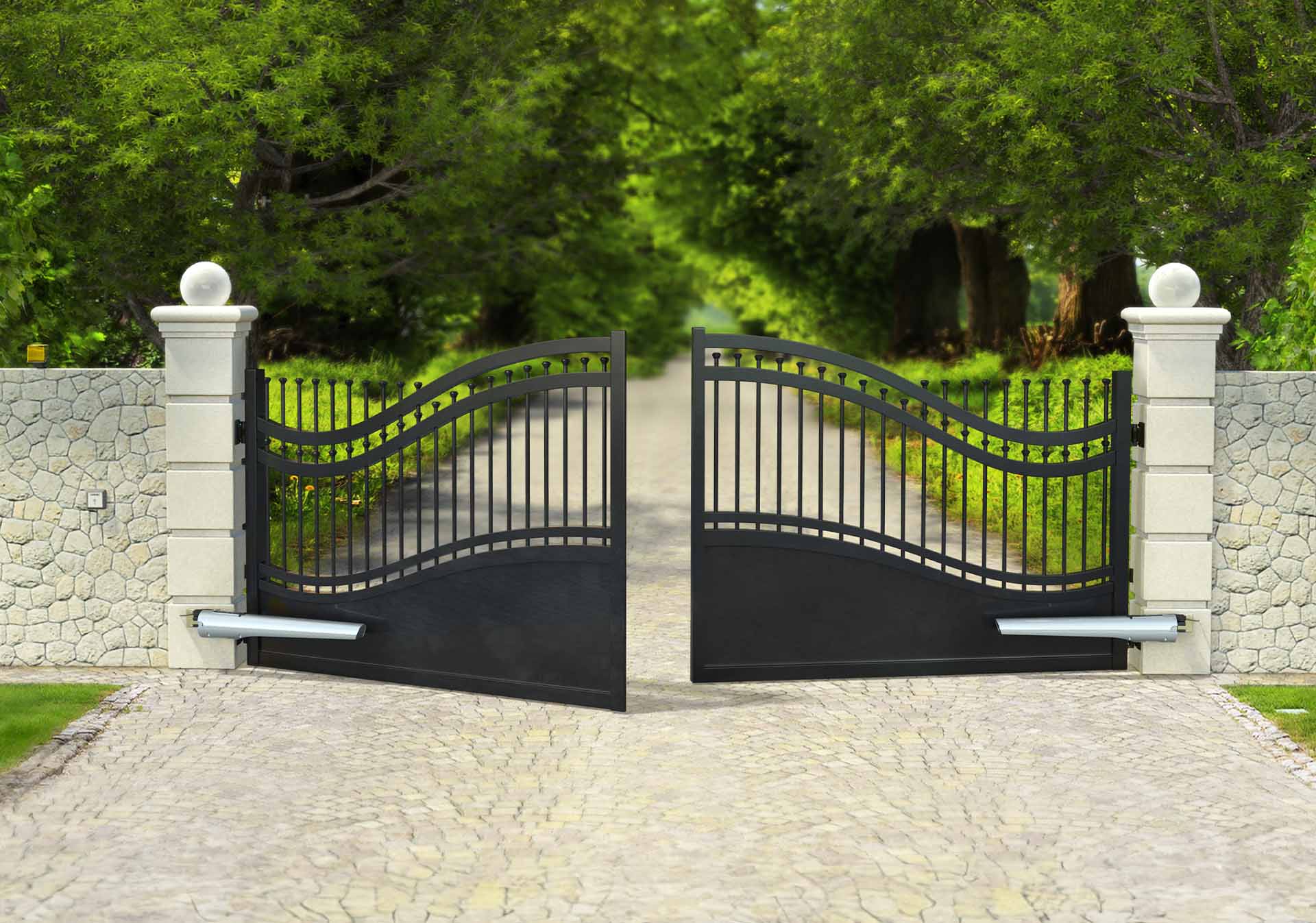 Automatisme pour Portail Battant — Confort, Sécurité & Modernité