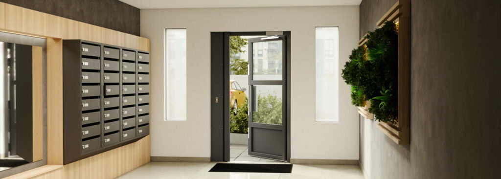 Porte de hall sur mesure